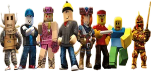 Roblox Characters Variety Lineup