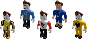 Roblox Characters Variety Outfits