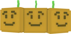 Roblox Happy Faces Triptych PNG