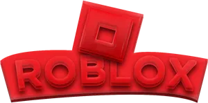 Roblox Logo Red3 D PNG image