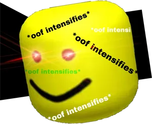 Roblox Oof Intensifies Meme