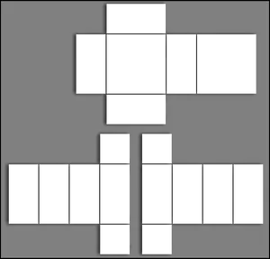Roblox Shirt Template Layout PNG image
