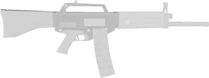 Roblox Styled Rifle Graphic