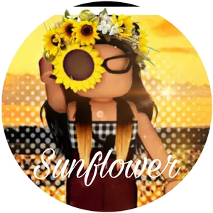 Roblox Sunflower Avatar Profile PNG image