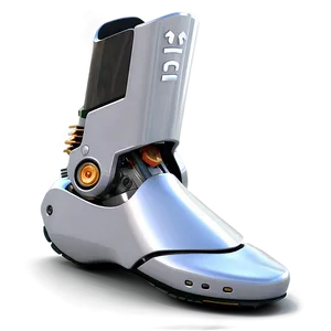 Robot Foot Design Png Wqw50 PNG image