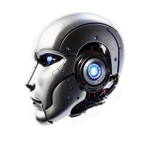 Robot Head Silhouette PNG 06212024