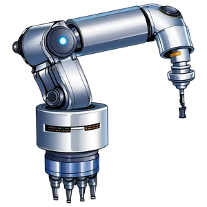 Robotic Arm Manufacturing Png Bkt PNG image