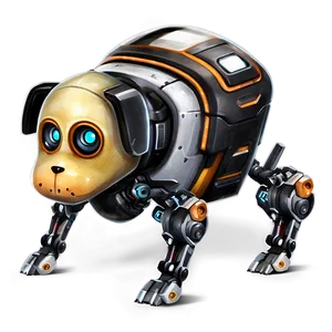 Robotic Pet Companion PNG 06282024