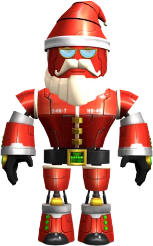 Robotic Santa Claus Avatar Roblox