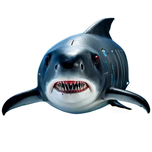 Robotic Shark Concept PNG Qew PNG