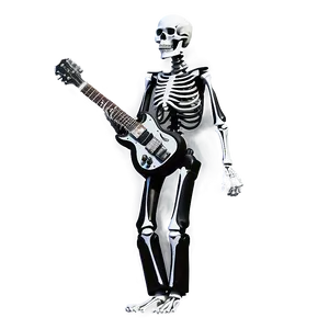 Rock And Roll Skeleton Png 60 PNG image