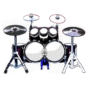 Rock Band Drum Kit Png Dul PNG image