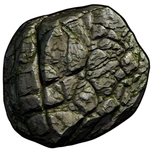 Rock Boulder Wall PNG 06292024