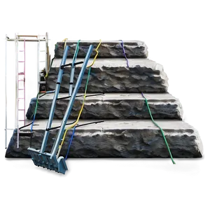 Rock Wall Construction PNG 48