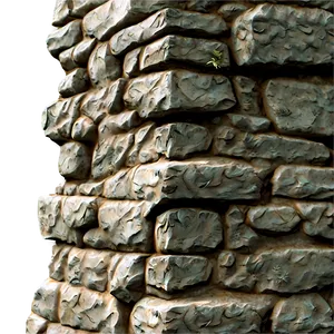 Rock Wall Facade PNG 06292024