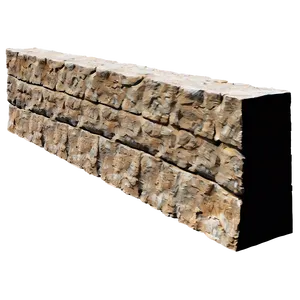 Rock Wall Fence PNG 23
