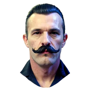 Rockabilly Musician Mustache PNG Mif26 PNG
