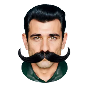 Rockabilly Musician Mustache PNG Nwa PNG
