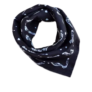 Rocker Black Bandana PNG 28