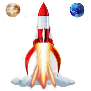 Rocket D PNG image