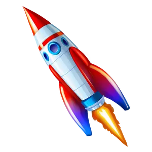 Rocket D PNG image