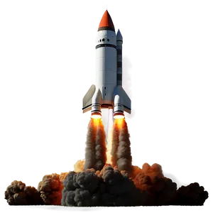 Rocket Launch Blast PNG 06252024