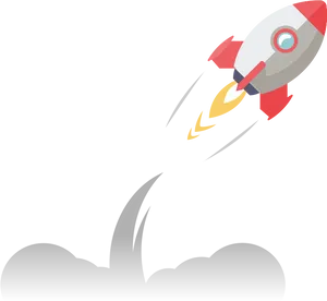 Rocket Launch Illustration PNG image