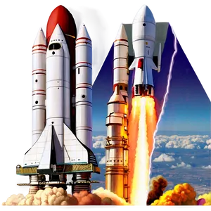 Rocket Launch Sequence PNG Rkb15 PNG