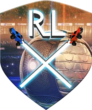 Rocket League Action Graphic PNG image