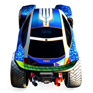 Rocket League Car Back View PNG Adp98 PNG