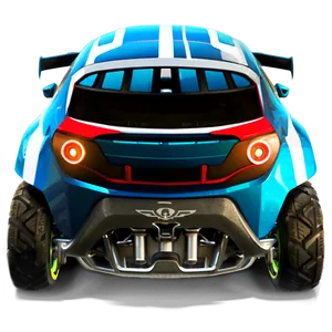 Rocket League Car Back View PNG Wnj PNG