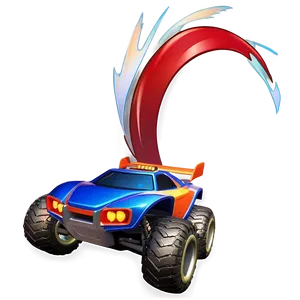 Rocket League Car Close-up PNG 06122024 PNG