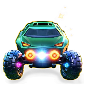 Rocket League Car Shiny Effect PNG Mtv PNG