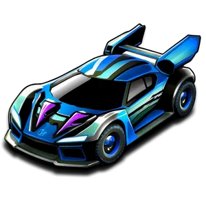 Rocket League Car Side View PNG Kvg83 PNG