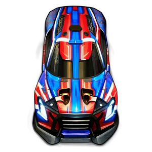 Rocket League Car Wrap Design Png 06122024 PNG image