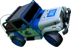 Rocket League Jurassic Jeep Wrangler PNG image