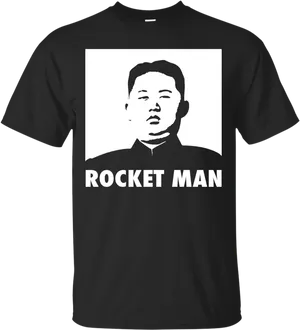Rocket Man Graphic T Shirt PNG