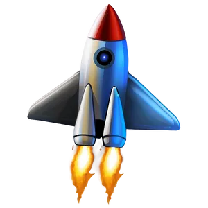 Rocket Ship PNG 52
