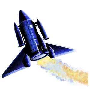 Rocket Silhouette Png 7 PNG image