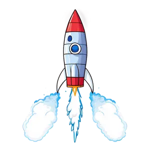 Rocket Sketch Png 04292024 PNG image