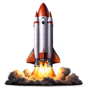 Rocketship Landing PNG 68