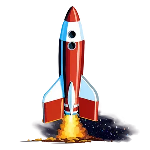 Rocketship Landing PNG Sbq