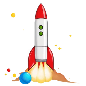 Rocketship Launching Png 32 PNG image