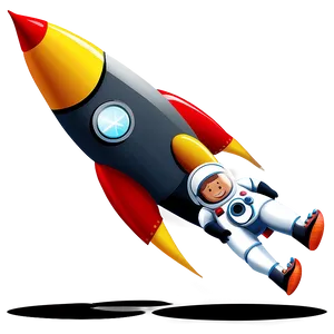 Rocketship With Astronauts PNG Xlb56 PNG
