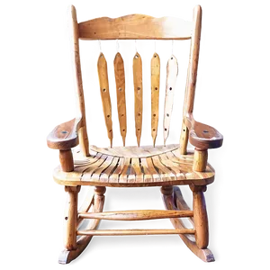 Rocking Chair Front View PNG 30 PNG