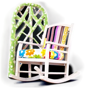 Rocking Chair In Nursery PNG Ebi
