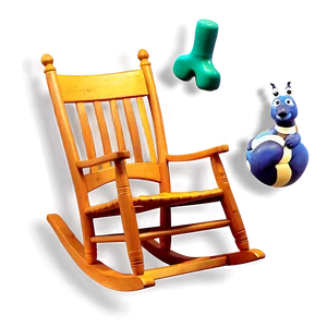 Rocking Chair In Nursery PNG Nla