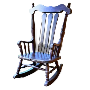Rocking Chair Silhouette PNG 71