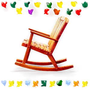 Rocking Lawn Chair Png Wpl98 PNG image