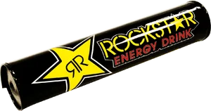 Rockstar Energy Drink Can Angled View PNG image
